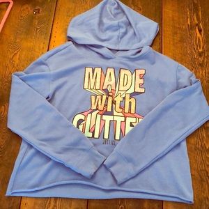 Justice sparkle hoodie